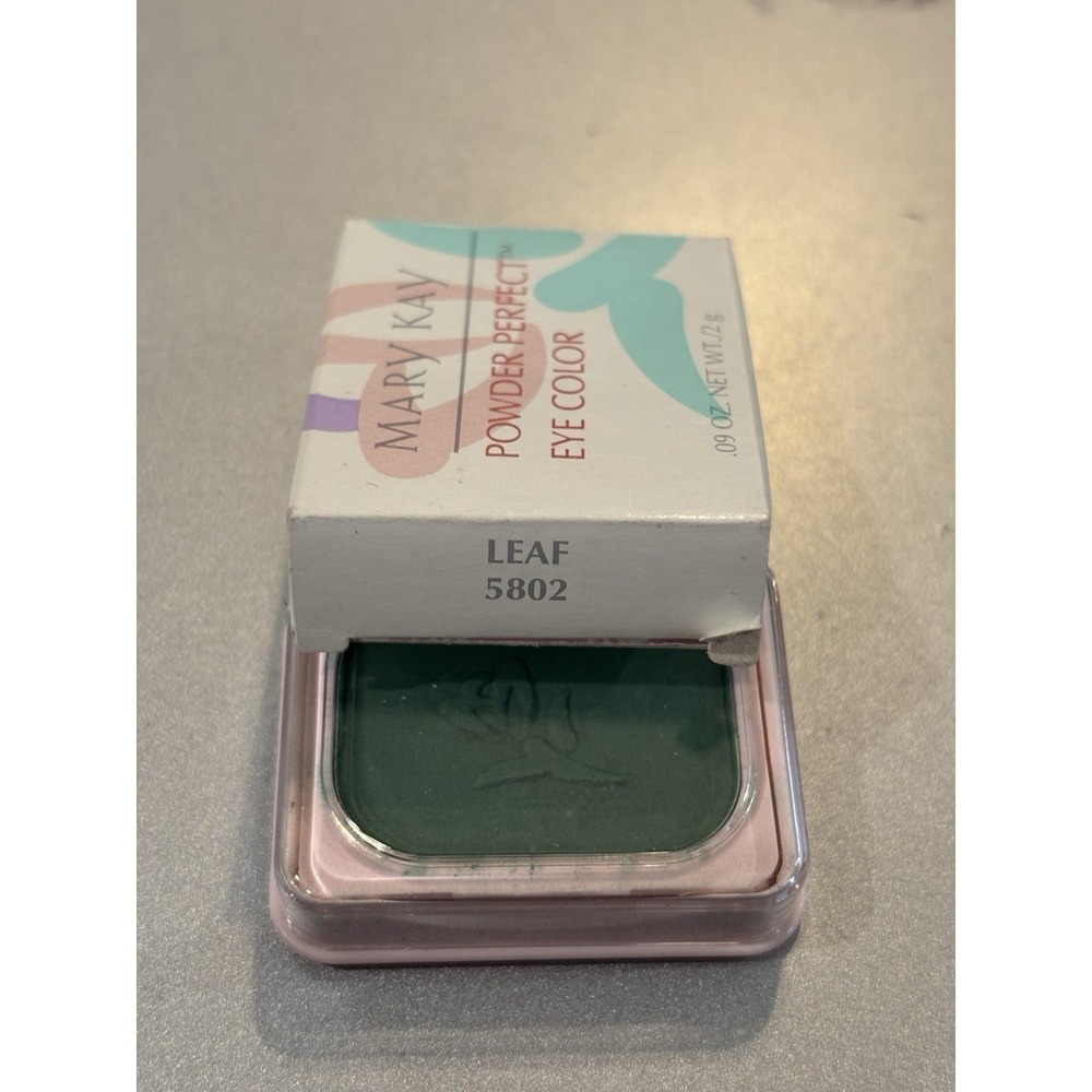 Mary Kay Powder Perfect Eye Color Leaf Green 5802 NIB